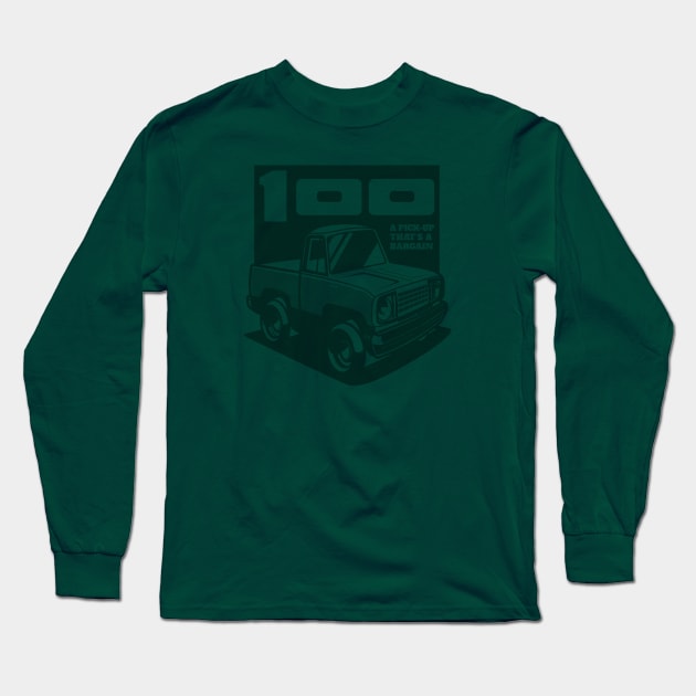 Mint Green - D-100 (1978 - White-Based - Ghost) Long Sleeve T-Shirt by jepegdesign